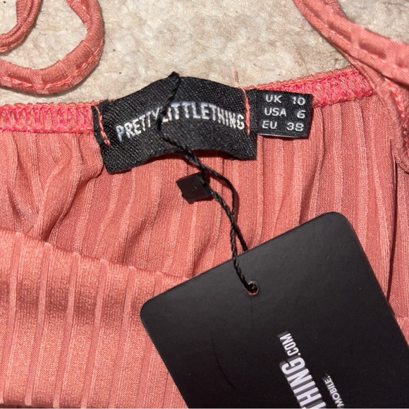 PRETTYLITTLETHING Ribbed Jumpsuits - Picture 8 of 8